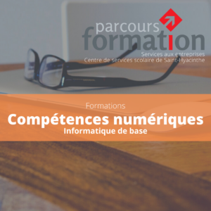 Parcours Formation | Cours à un dollar l'heure | Informatique de base Word, Excel, Outlook et la suite Office 365.