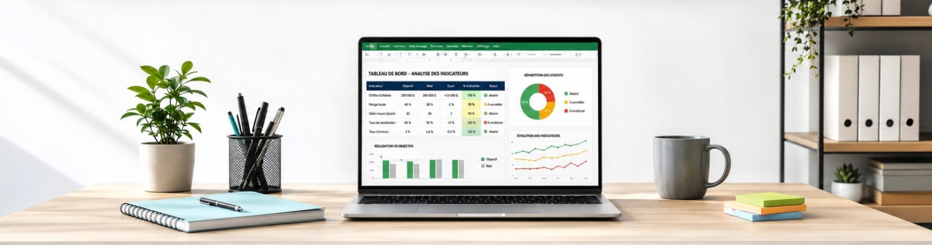 Excel — mise en forme conditionnelle :  rendre les données lisibles et parlantes