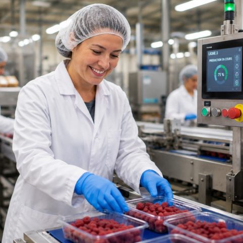Manœuvre en transformation alimentaire