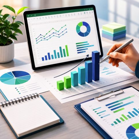 Excel — graphiques clairs et percutants